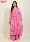 Bipson Mal Chanderi Wholesale Kurti With Bottom Dupatta Suppliers In Mumbai